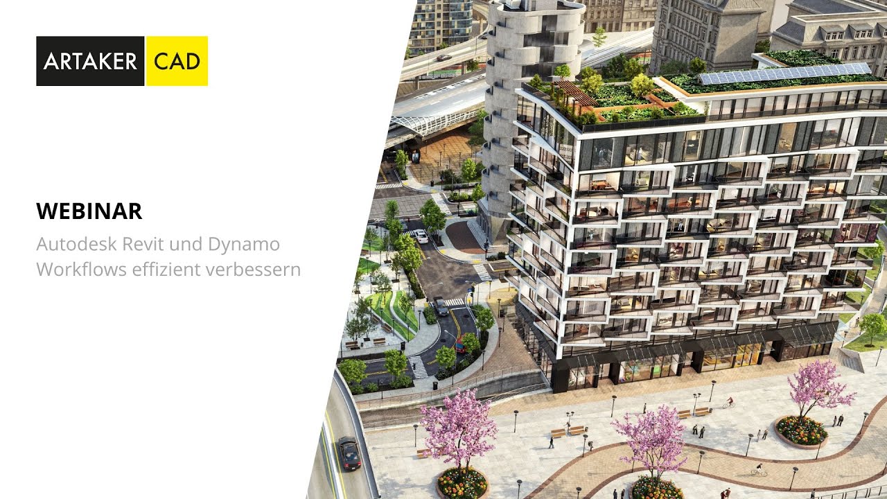 Webinar: Autodesk Revit & Dynamo - Workflows effizient verbessern