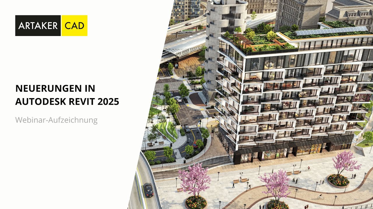 What's new in Revit 2025 | Webinar-Aufzeichnung What's new in Revit 2025 | Webinar-Aufzeichnung