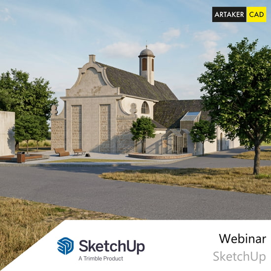Webinar: Architektur-Workflows mit dem SketchUp-Ökosystem und KI optimieren